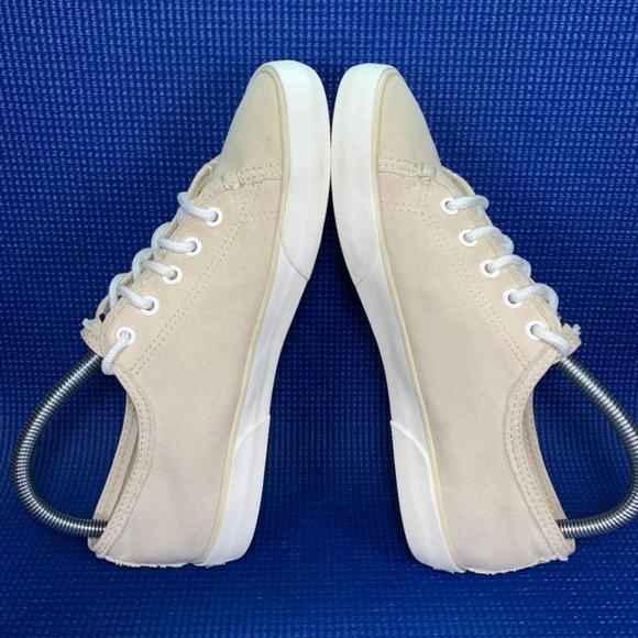 SPERRY TOP-SIDER PIER VIEW FRAY Women`s Size 8.5 Beige Canvas Shoes STS83361 - Picture 5 of 8